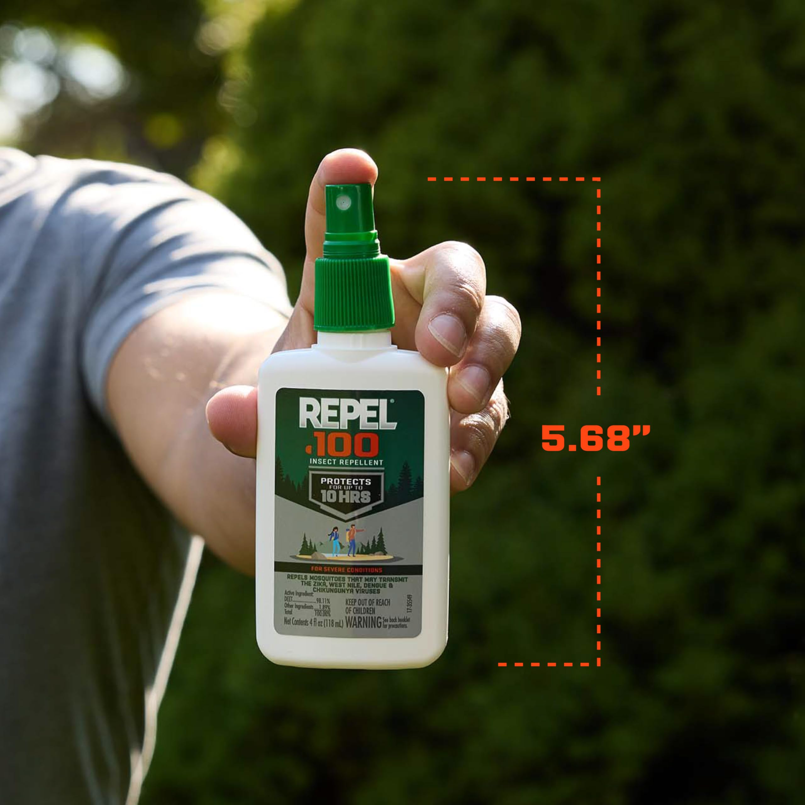 Repel 100 Mosquito Insect Repellent Pump Spray


