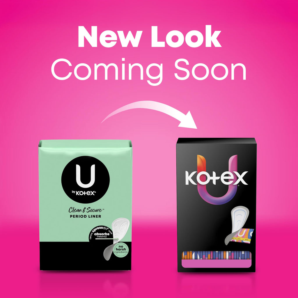 Panty Liners U by Kotex Clean & Secure Light Absorbency

