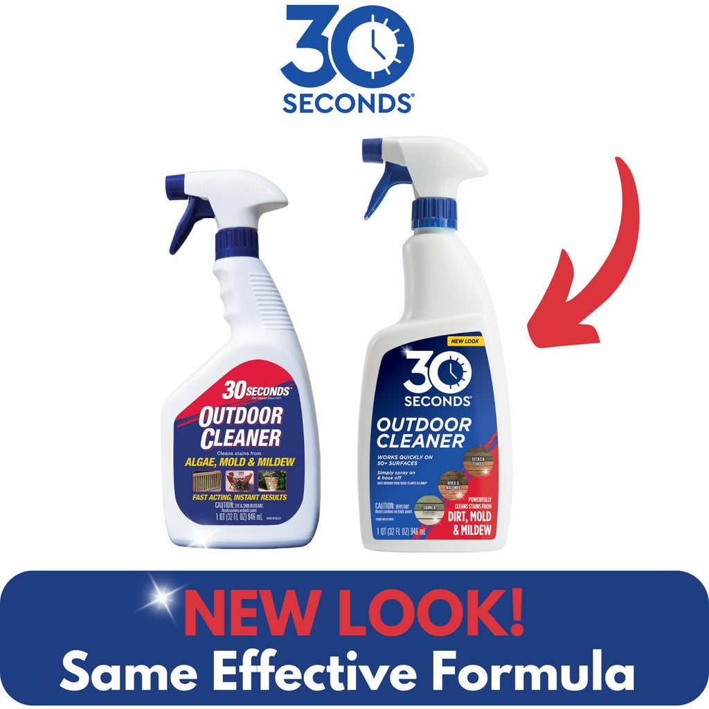 30 SECONDS Outdoor Mold & Mildew Stain Remover Spray

