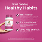 MaryRuth's Organics Biotin Gummies - Sugar Free Hair Skin Nails

