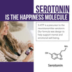 Organic 5-HTP Dietary Supplement with B6 & Lion’s Mane


