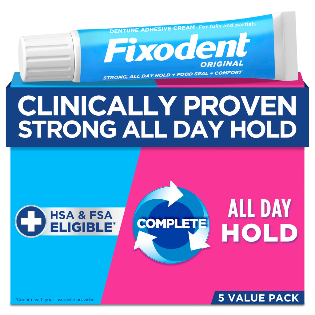 Fixodent Original Secure Denture Adhesive Cream

