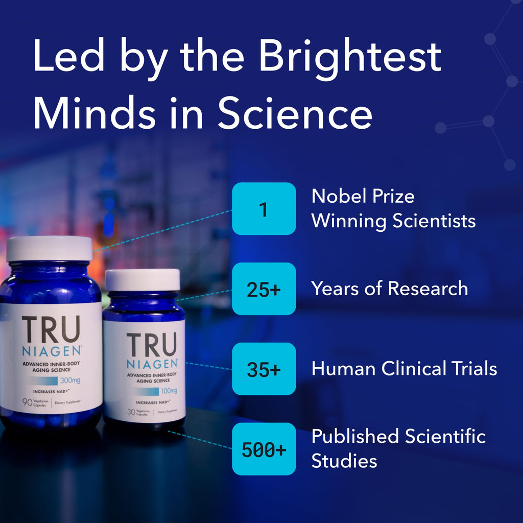 TRU NIAGEN NAD+ NR Supplement | Patented NAD+ Support

