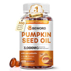 Pumpkin Seed Oil with Saw Palmetto Softgels - Cold-Pressed

