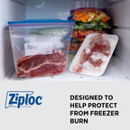 SC Johnson Ziploc Quart Freezer Bags with Grip 'n Seal

