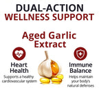 Aged Garlic Extract Softgels for Heart & Immune Support


