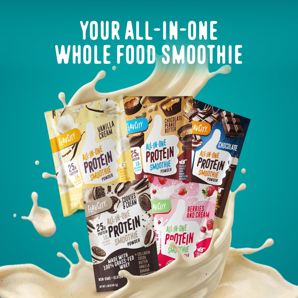 FlavCity All-in-One Protein Shake - 25g Protein


