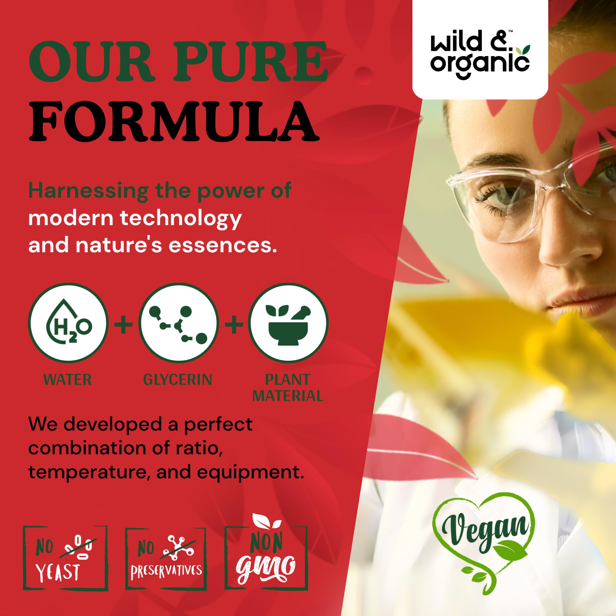 Wild & Organic Berberine Supplement Liquid Drops

