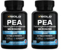 X Gold Health Palmitoylethanolamide PEA Supplement 600 mg Micronized