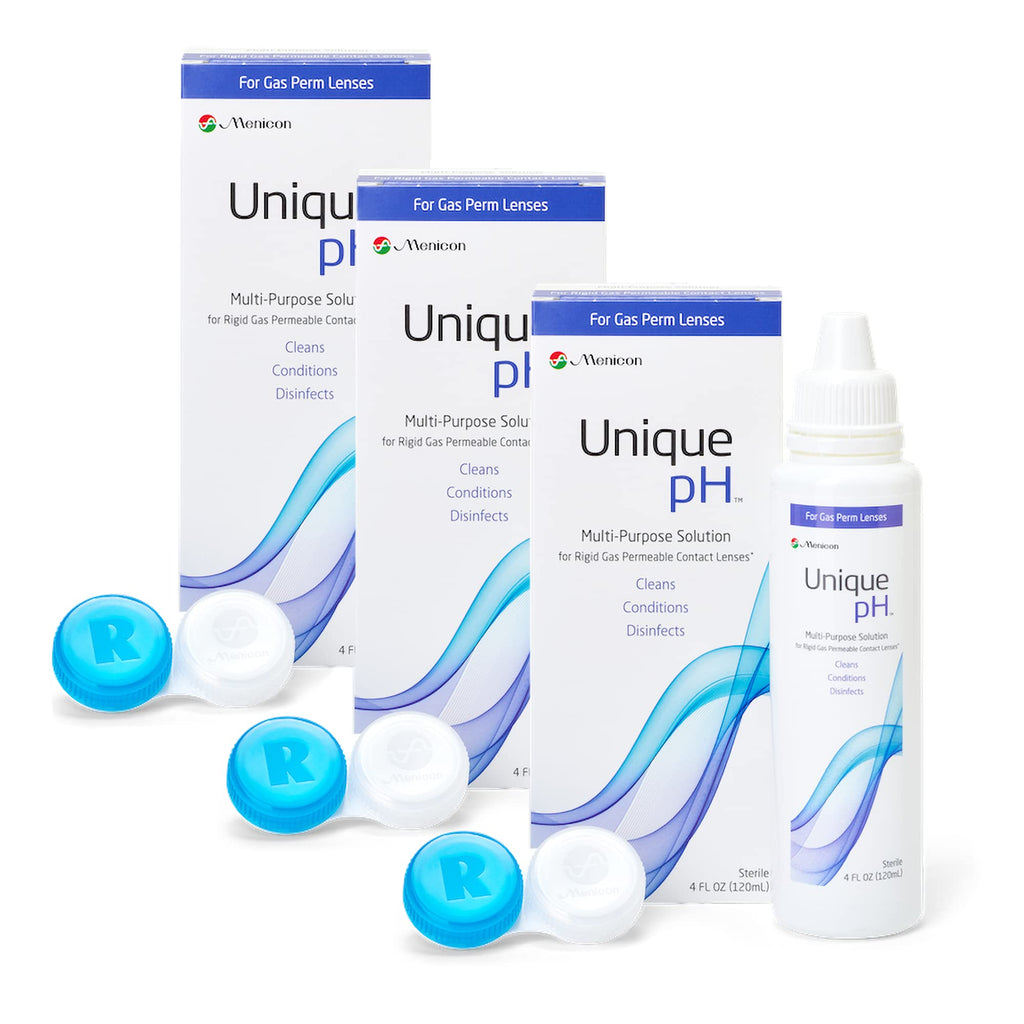 Menicon Unique pH Multi-Purpose Solution for RGP Lenses


