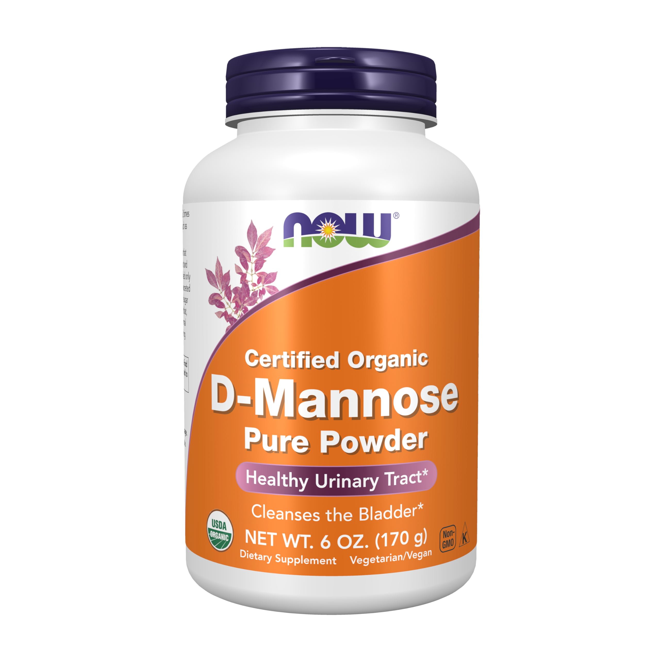 NOW Foods D-Mannose Powder Non-GMO Project Verified

