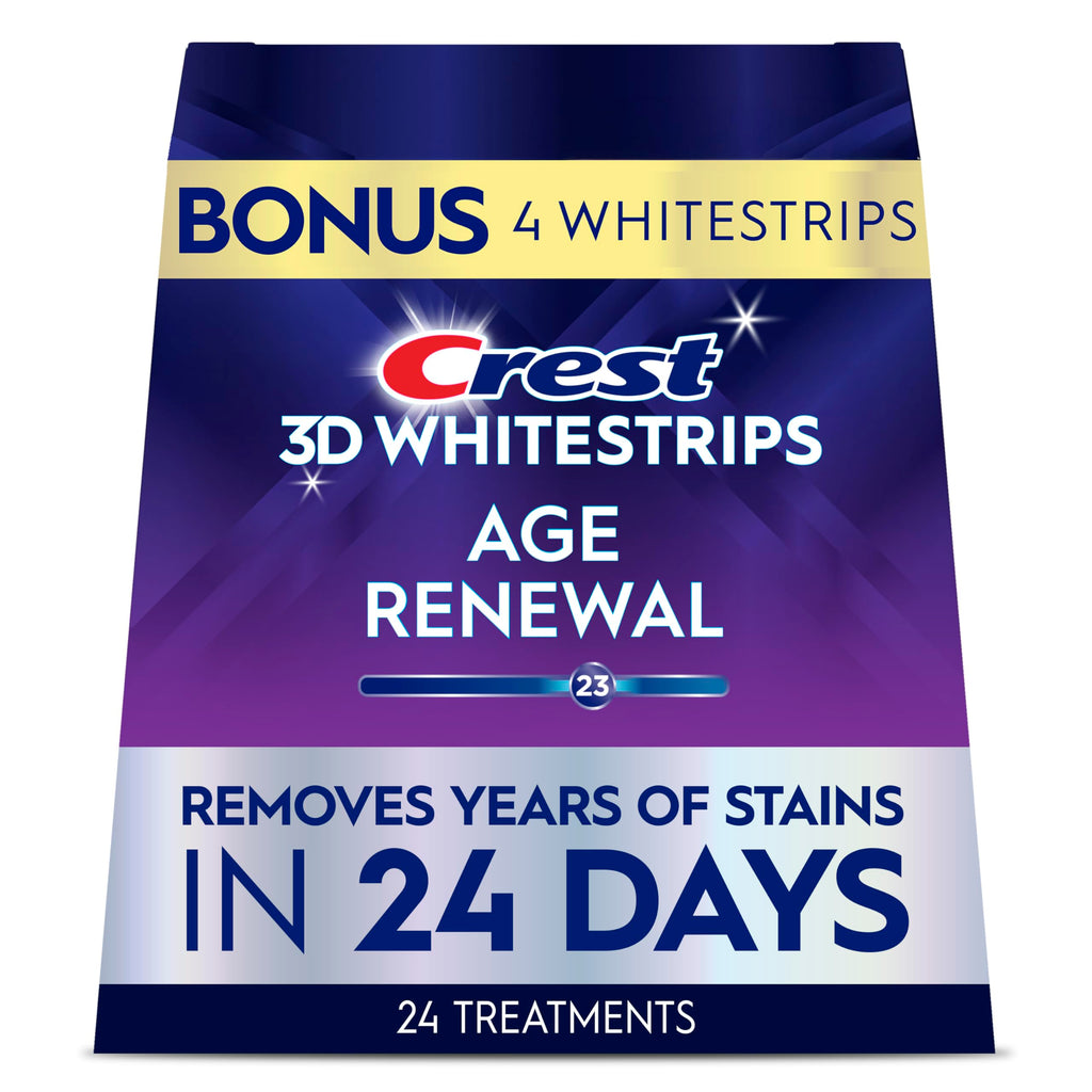 Crest Whitestrips Age Renewal Teeth Whitening Kit

