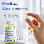 Omega-3 Fish Oil Supplements 4200mg Mini Softgels

