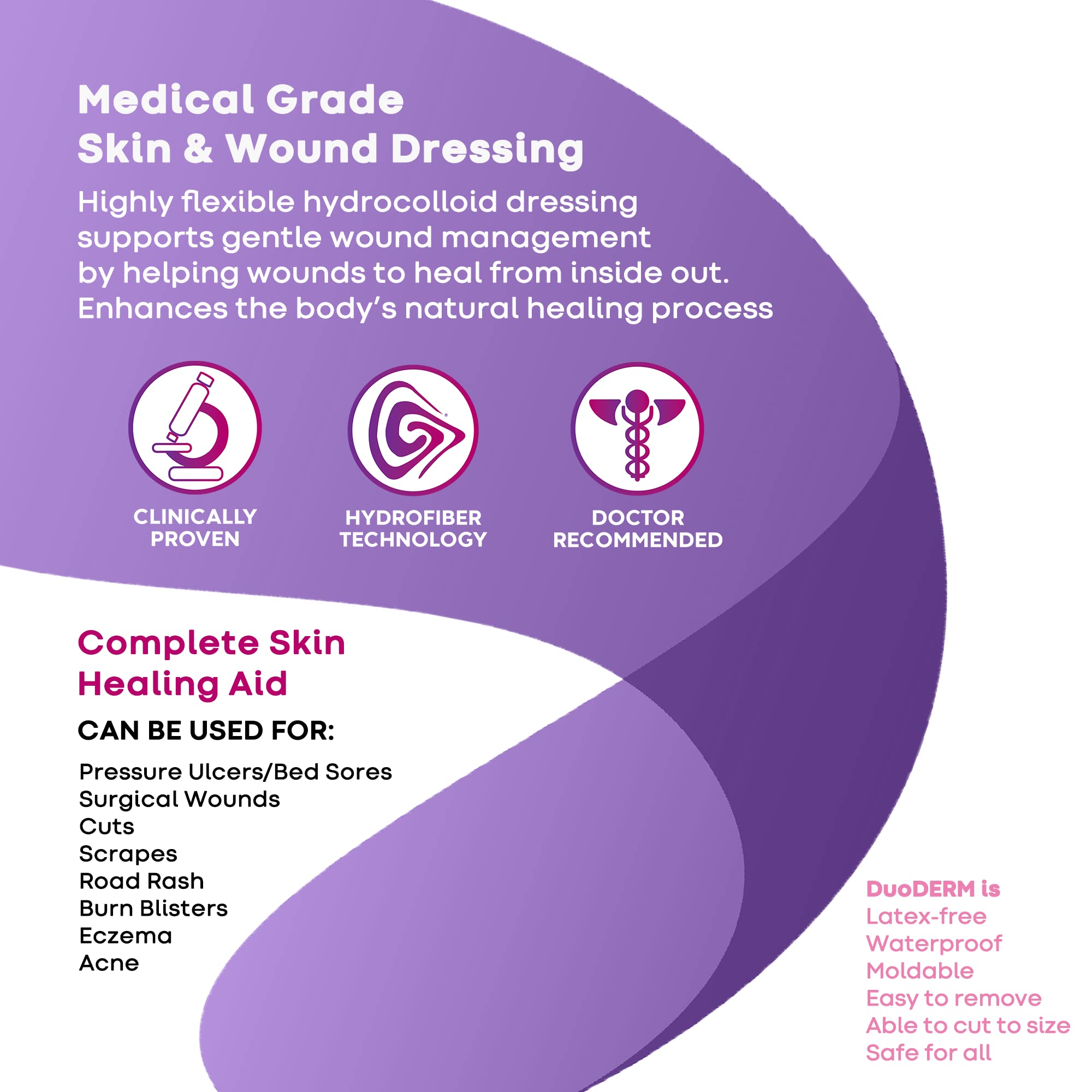ConvaTec DuoDERM Extra Thin CGF Hydrocolloid Dressing

