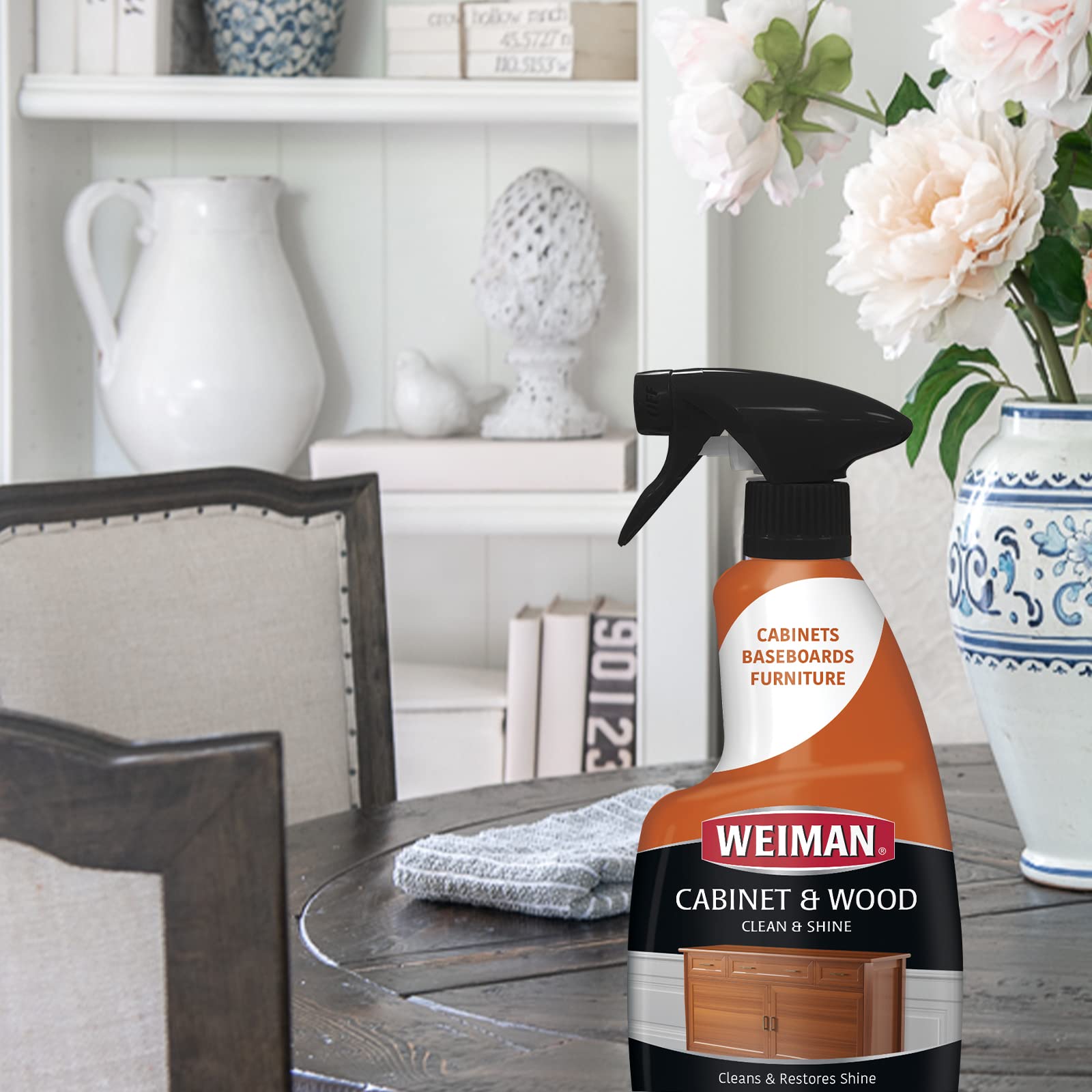 Weiman Cabinet & Wood Clean & Shine Spray | Cabinets

