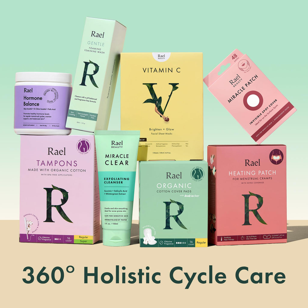 Rael Panty Liners - Organic Cotton Cover | Light Absorbency

