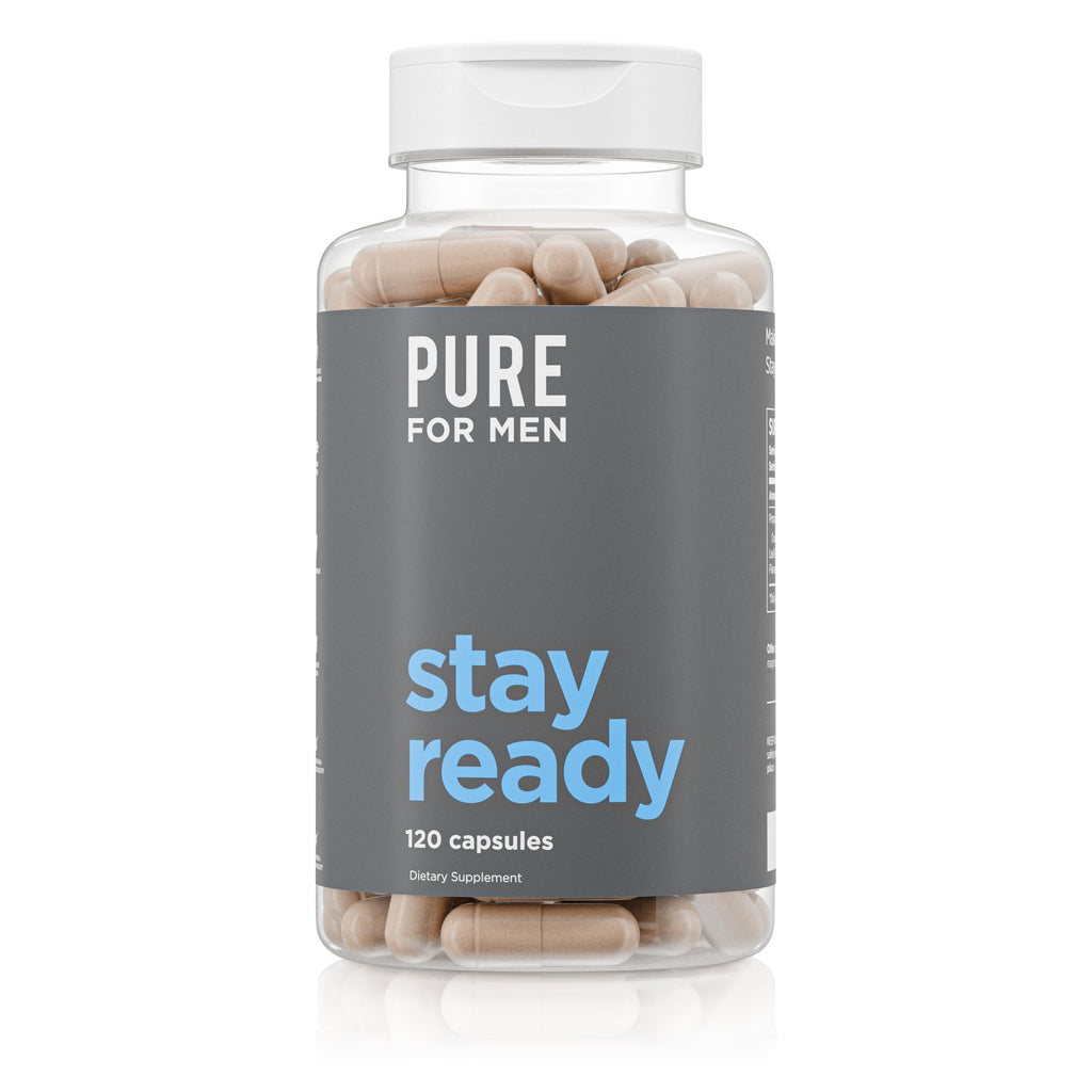 Pure for Men Stay Ready Fiber Digestive Supplement

