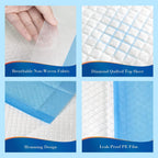 Bed Pads by SOFYFINE - Disposable Waterproof Incontinence

