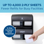 Georgia-Pacific Compact Coreless Recycled Toilet Paper

