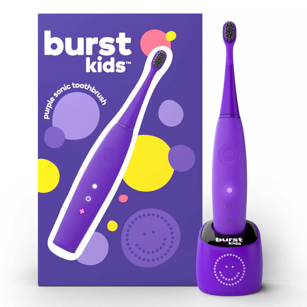 BURST Kids Electric Toothbrush for Toddlers, Soft Bristles
