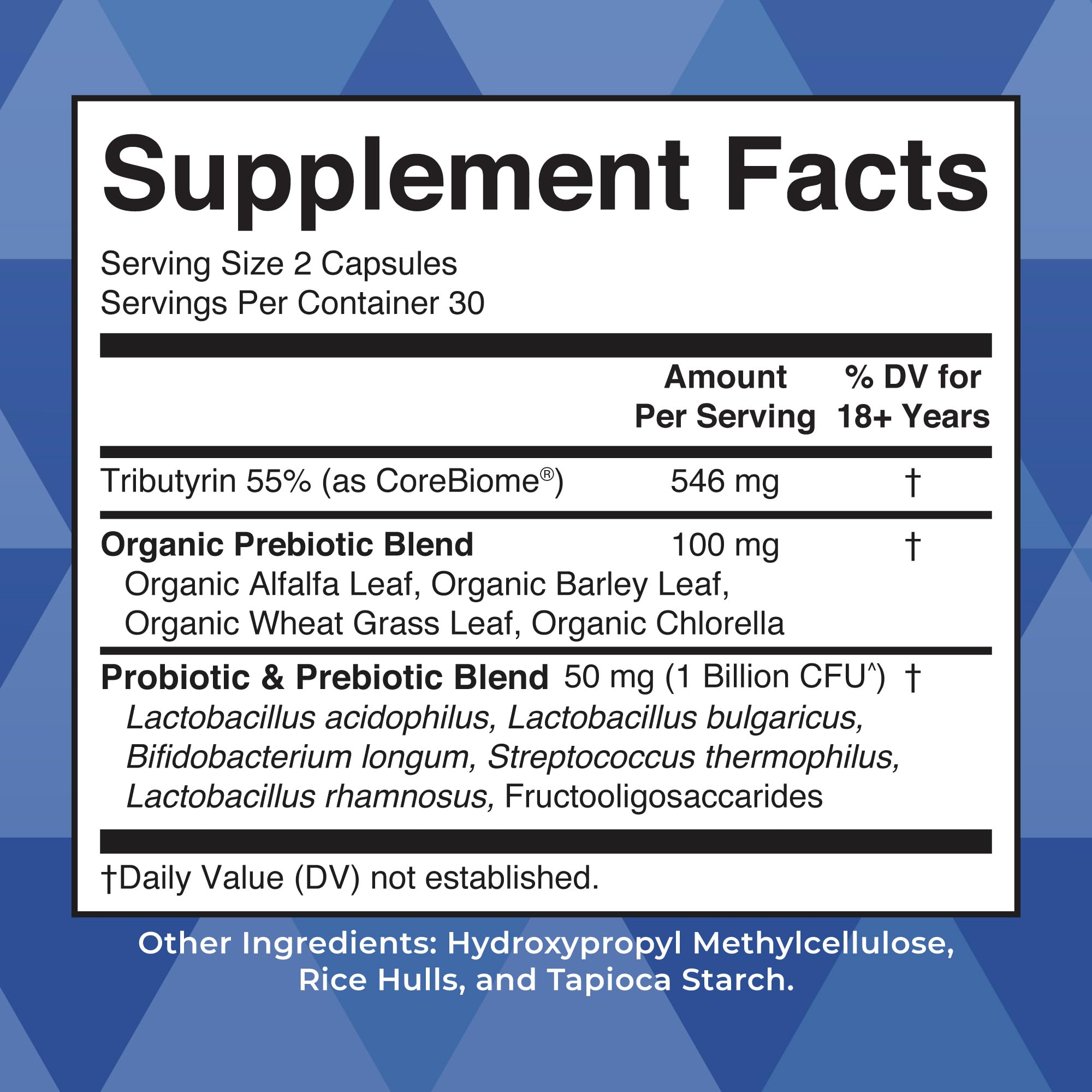 MaryRuth's Probiotic Capsules for Gut Health - Vegan

