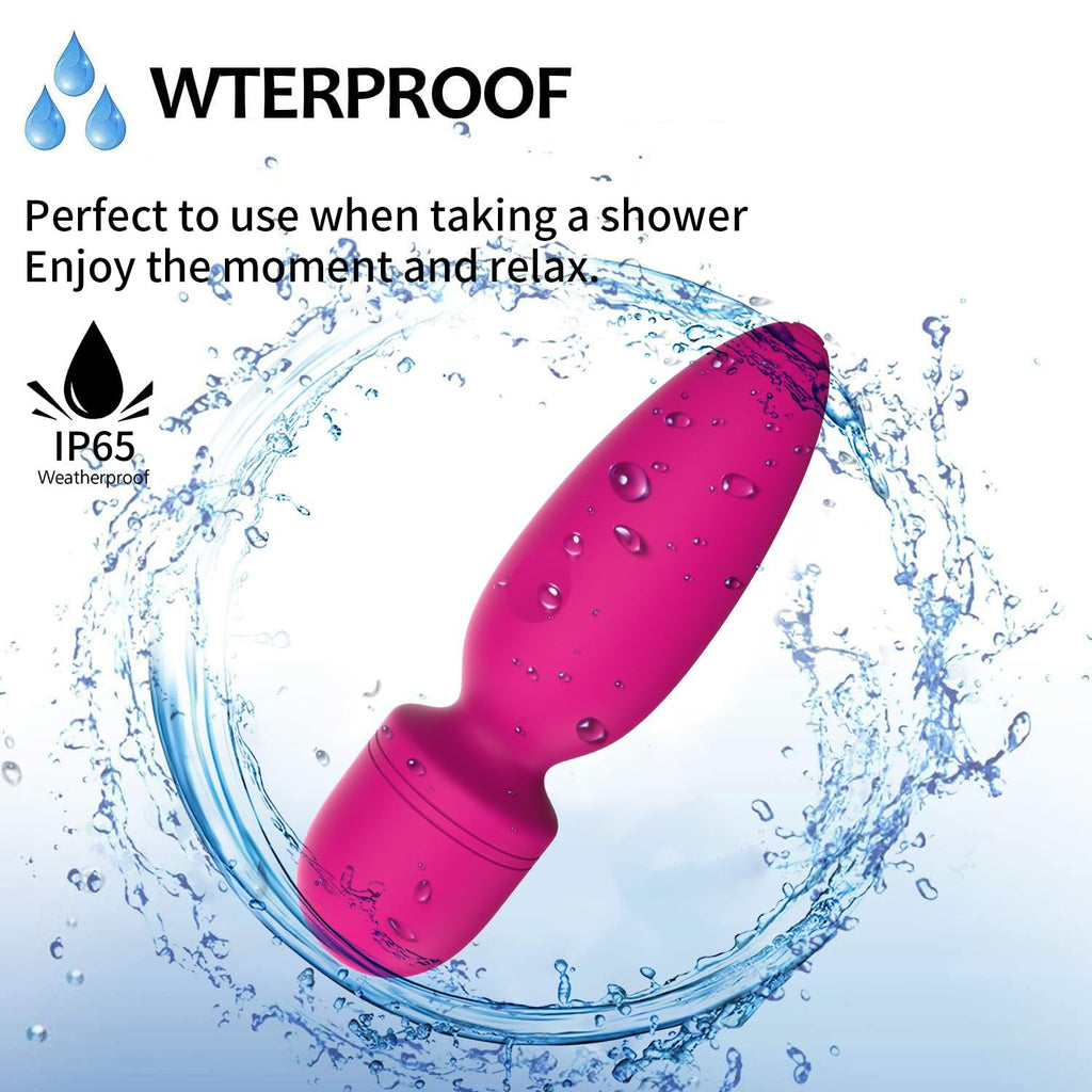 Fuwyiy Mini Massager – Cordless Handheld with 10 Modes

