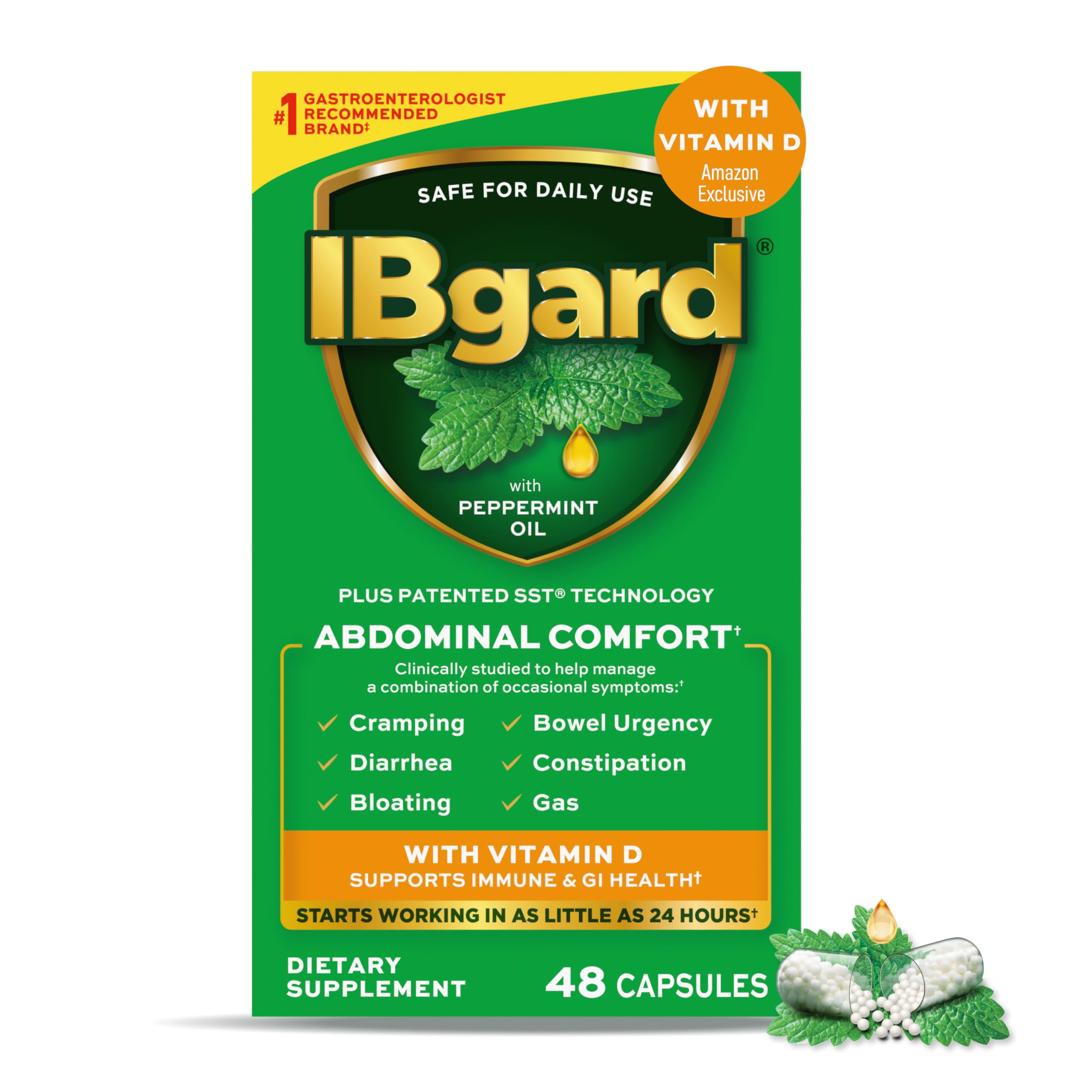 IBgard Peppermint Oil for GI Health

