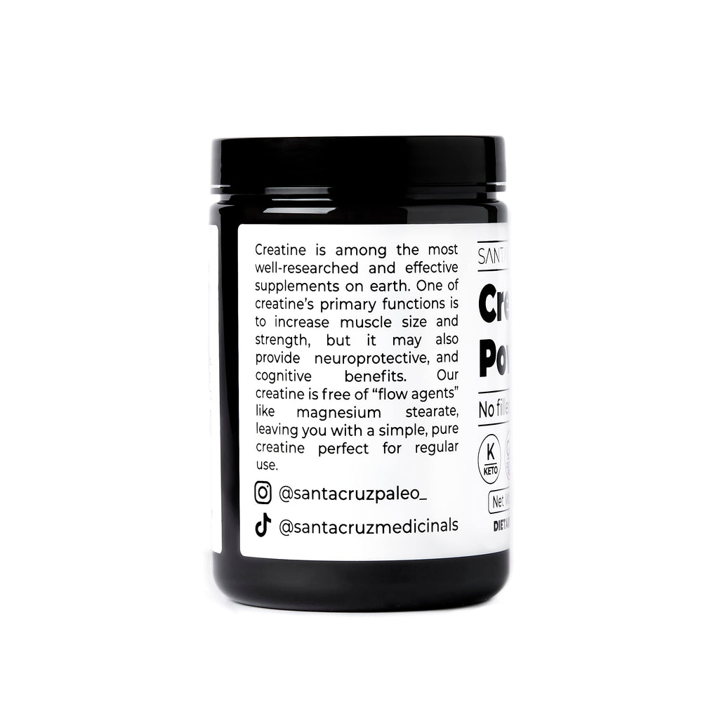 Santa Cruz Paleo Creatine Monohydrate Powder - Unflavored

