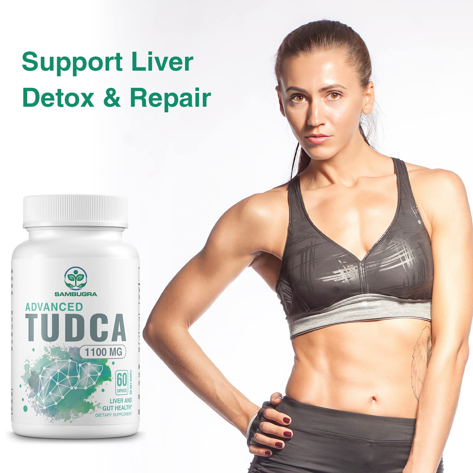 Sambugra TUDCA Liver Support | Detox & Digestive Health

