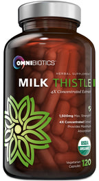 OmniBiotics Organic Milk Thistle Supplement

