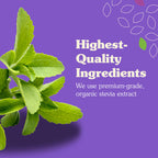 NuNaturals White Stevia Powder Blend Zero Calorie


