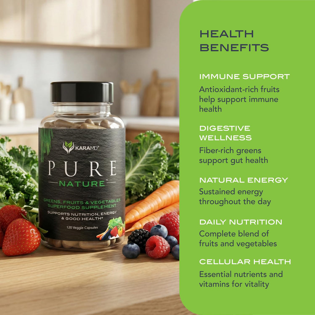 KaraMD Pure Nature Greens & Veggies Multivitamin

