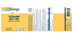 Solaray Vitamin D3 K2 Supplement | Bone Health & Immunity

