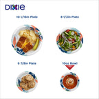 Dixie Disposable Paper Bowls - Microwave Safe Soak-Proof

