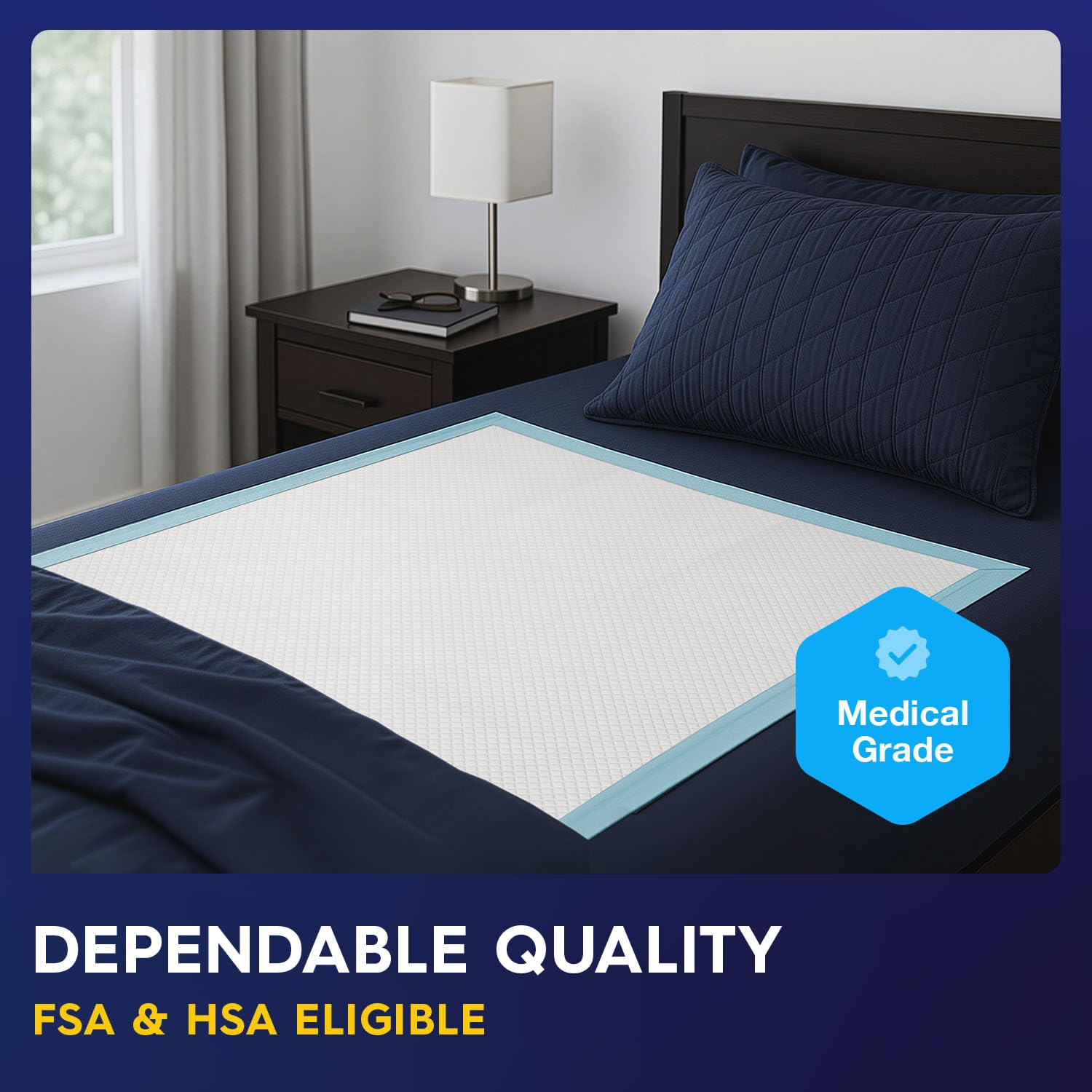 PULP Incontinence Underpads | Ultra-Absorbent Bed Pads

