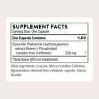 THORNE Quercetin Phytosome Immune Support Supplement

