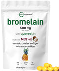 Bromelain with Quercetin & MCT Oil Softgels