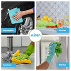 AIDEA Microfiber Cleaning Cloths – Soft, Reusable Towels

