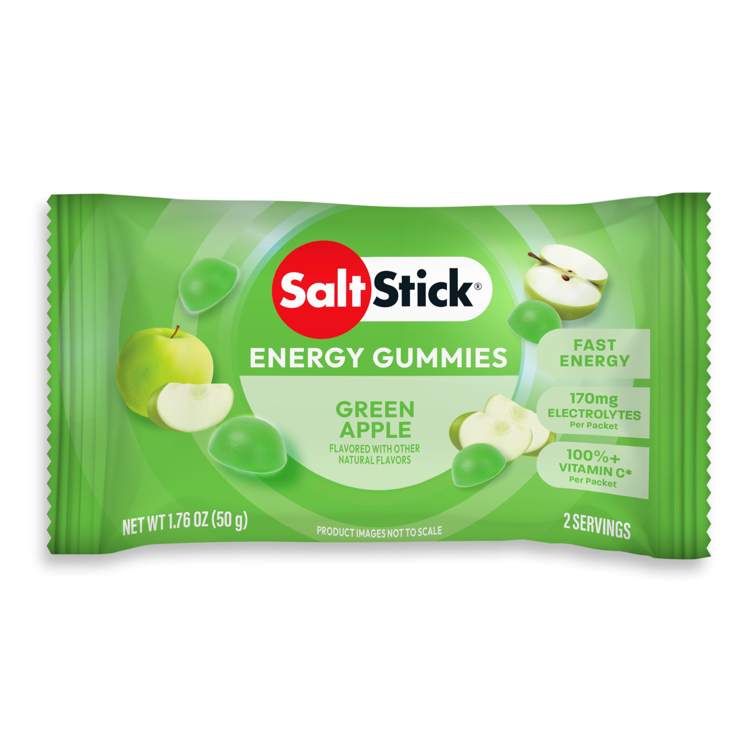 SaltStick Energy Gummies with Electrolytes - Caffeine Free