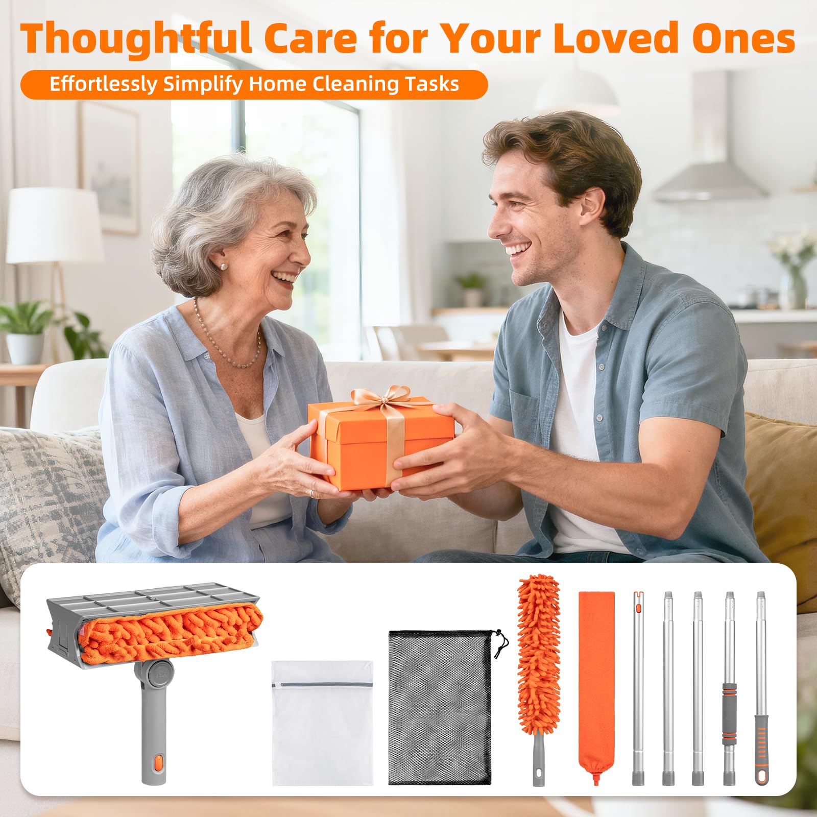 Ceiling Fan Cleaner Duster Kit | Multi-Functional Cleaning Set

