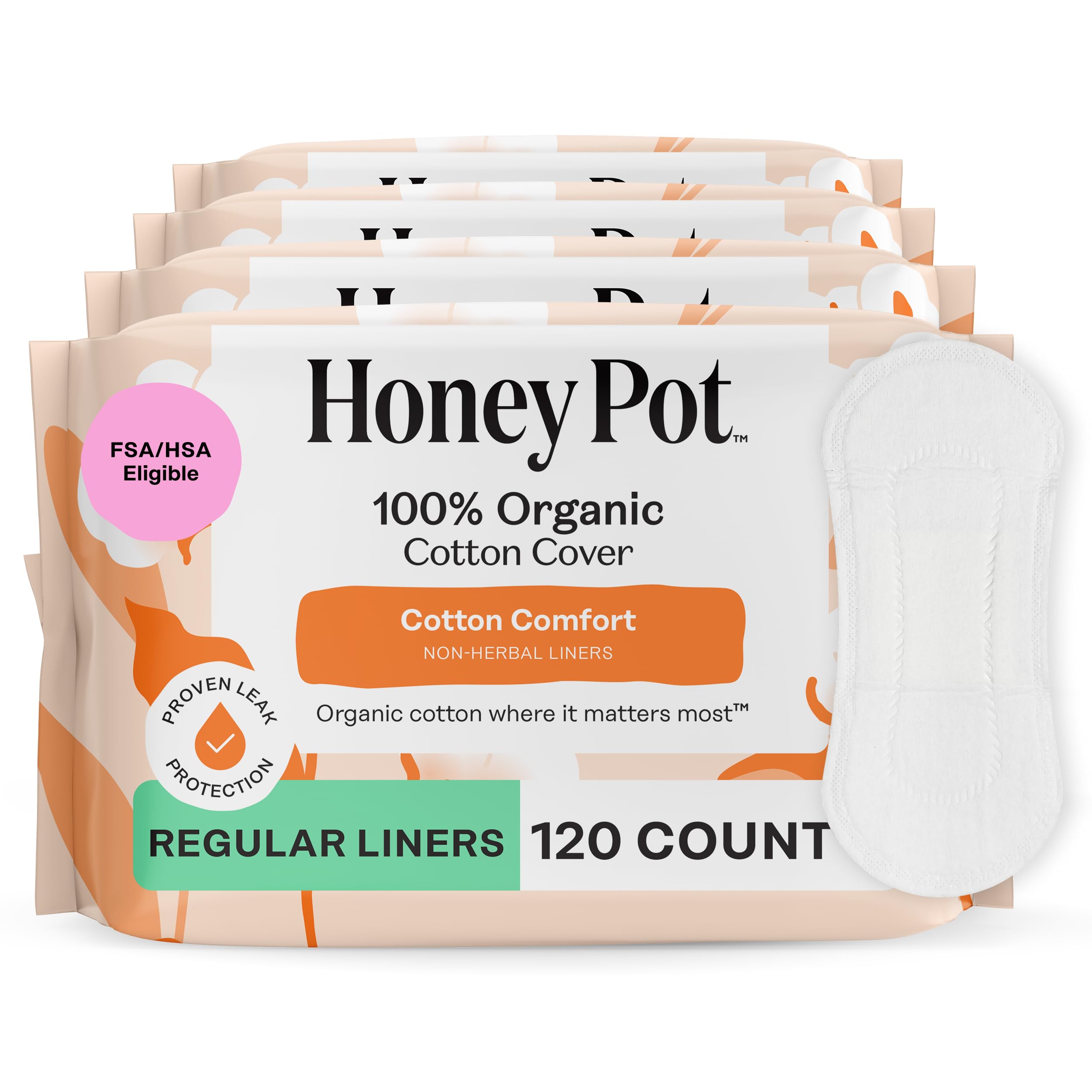 Sanitary Pads with Wings by The Honey Pot Company