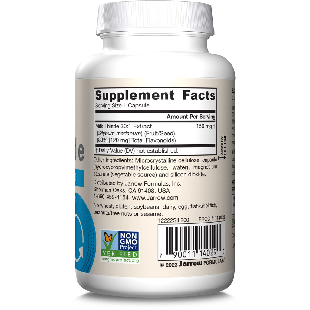 Jarrow Milk Thistle 150 mg 30:1 Liver Support

