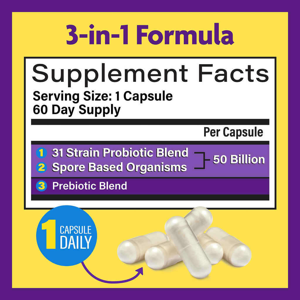 InnovixLabs Probiotics for Gut Health & Immunity

