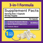 InnovixLabs Probiotics for Gut Health & Immunity

