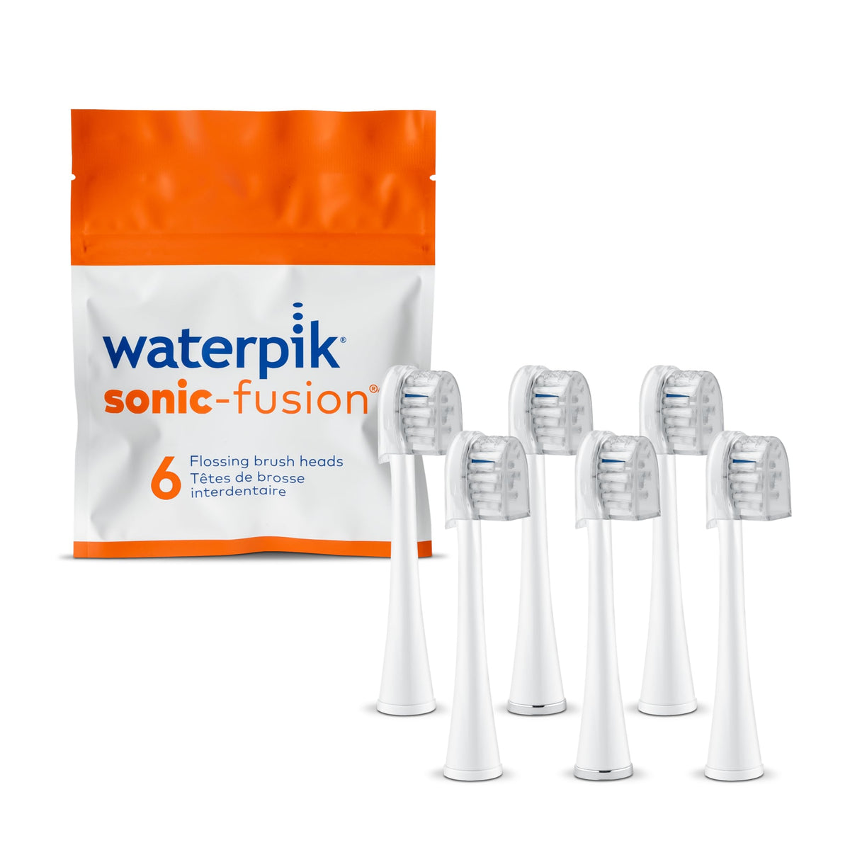 Waterpik Replacement Brush Heads for Sonic-Fusion SFFB-2EW