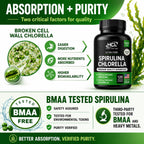 Chlorella Spirulina Capsule | Green Superfood

