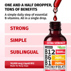 Vitamin B12 Sublingual Liquid - Extra Strength B Complex

