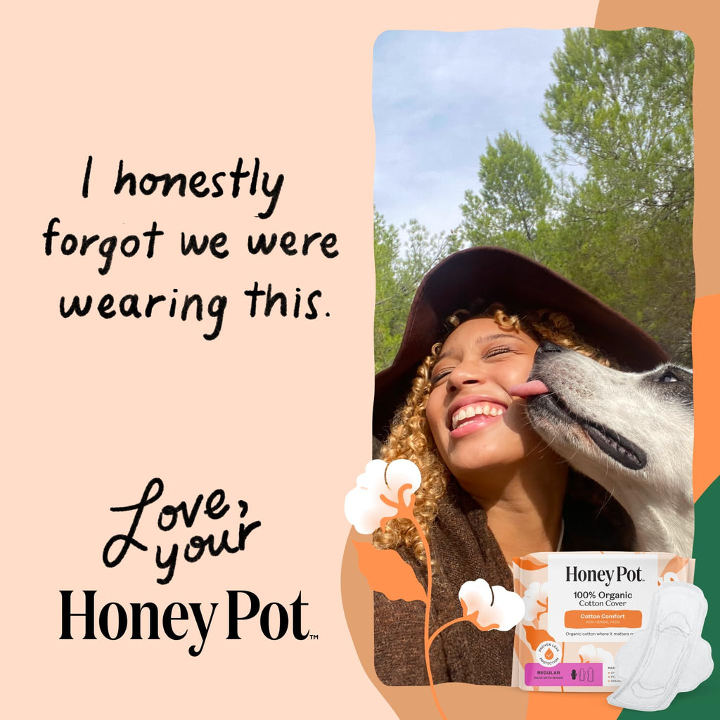 Sanitary Pads with Wings by The Honey Pot Company

