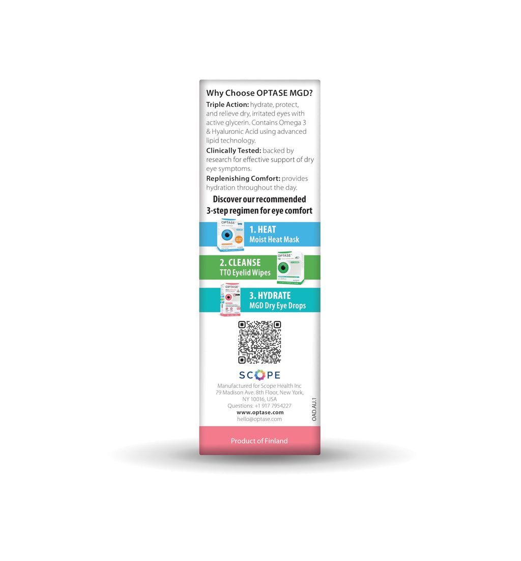 Optase Advanced Dry Eye Drops - Contact Lens Compatible

