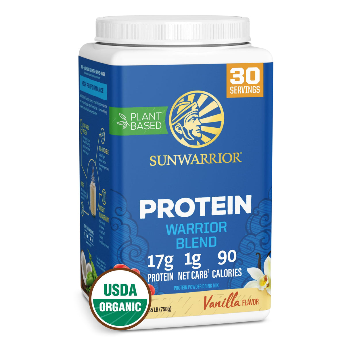 Sunwarrior Warrior Blend Organic Plant-Based Protein Powder